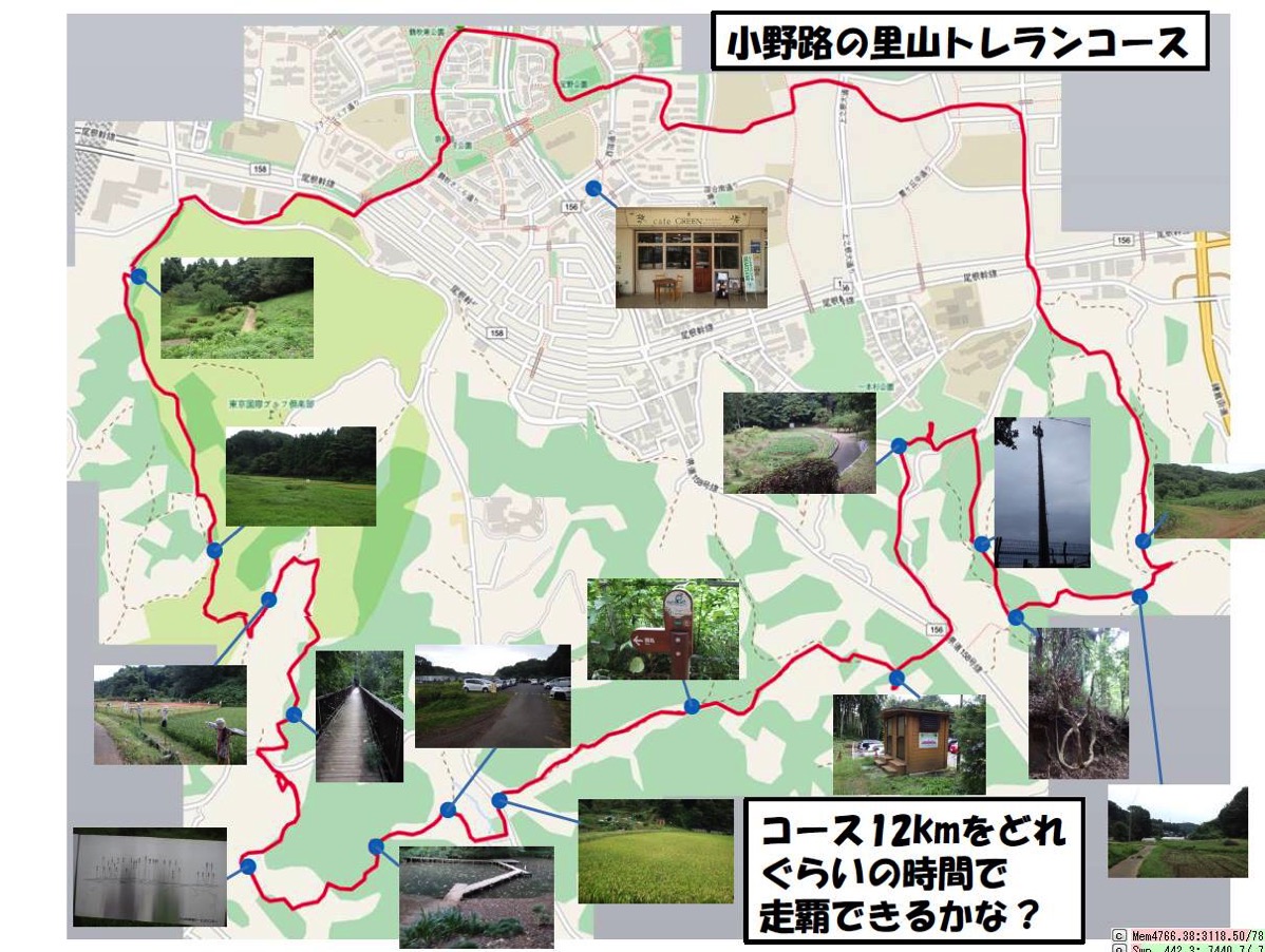 トレイルランニングマップ